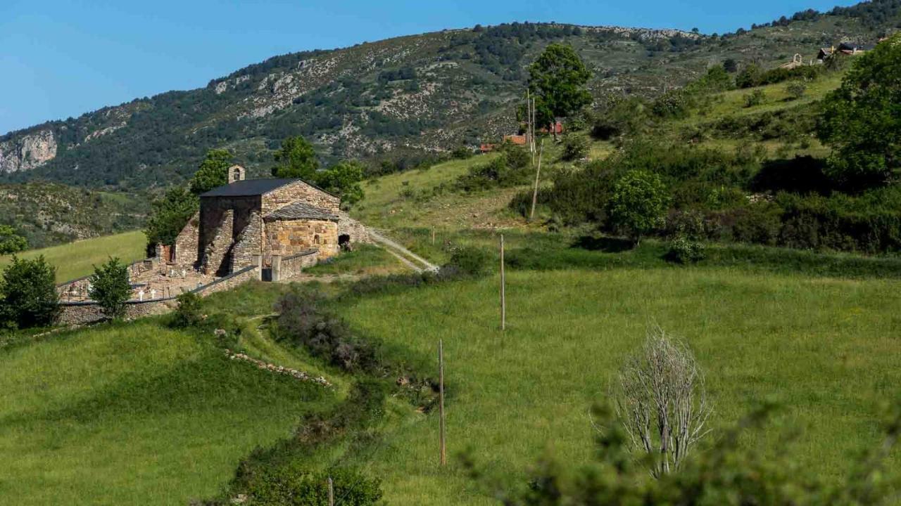 Casa Rural Cal Rossa De Taus Spa Esterno foto