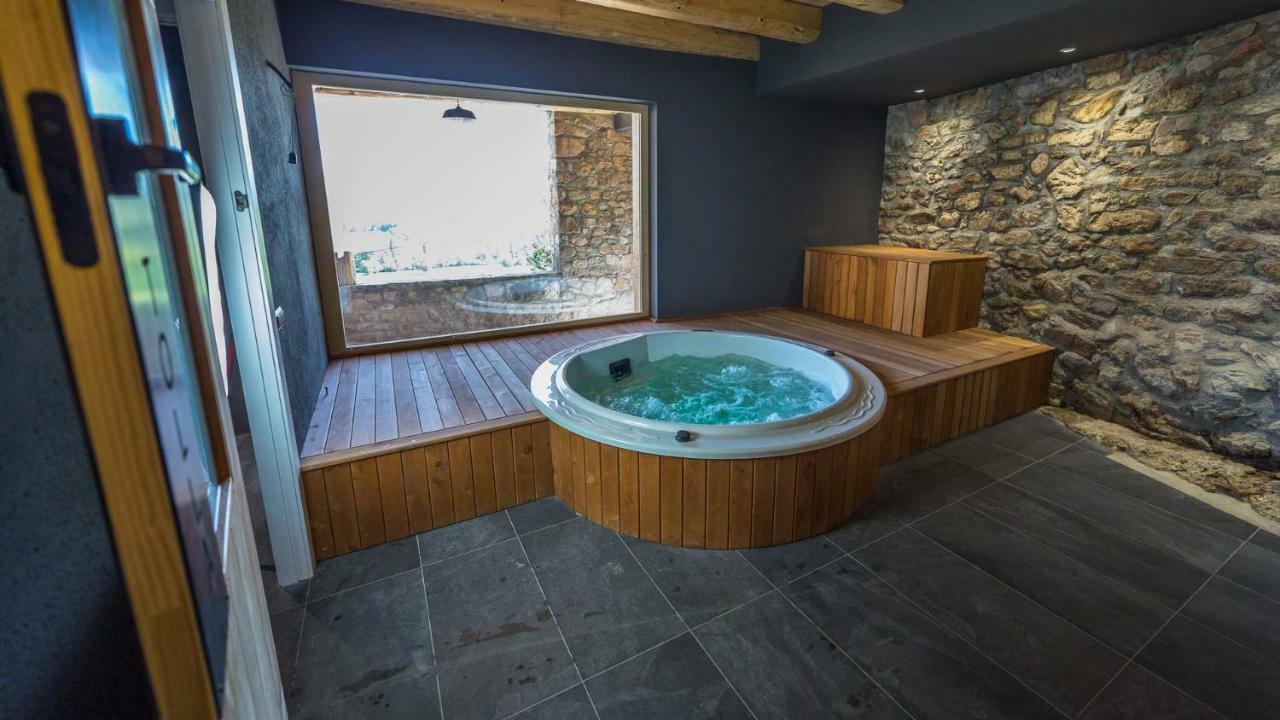 Casa Rural Cal Rossa De Taus Spa Esterno foto