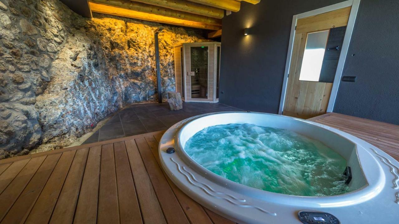 Casa Rural Cal Rossa De Taus Spa Esterno foto