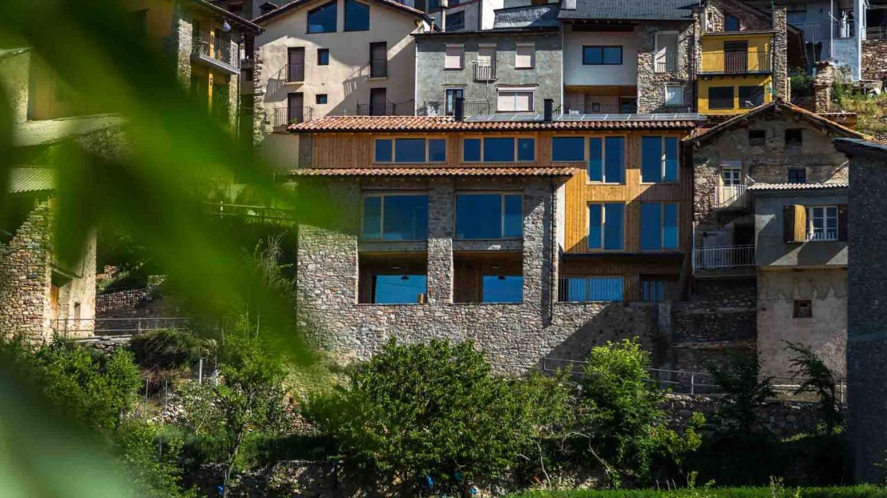 Casa Rural Cal Rossa De Taus Spa Esterno foto