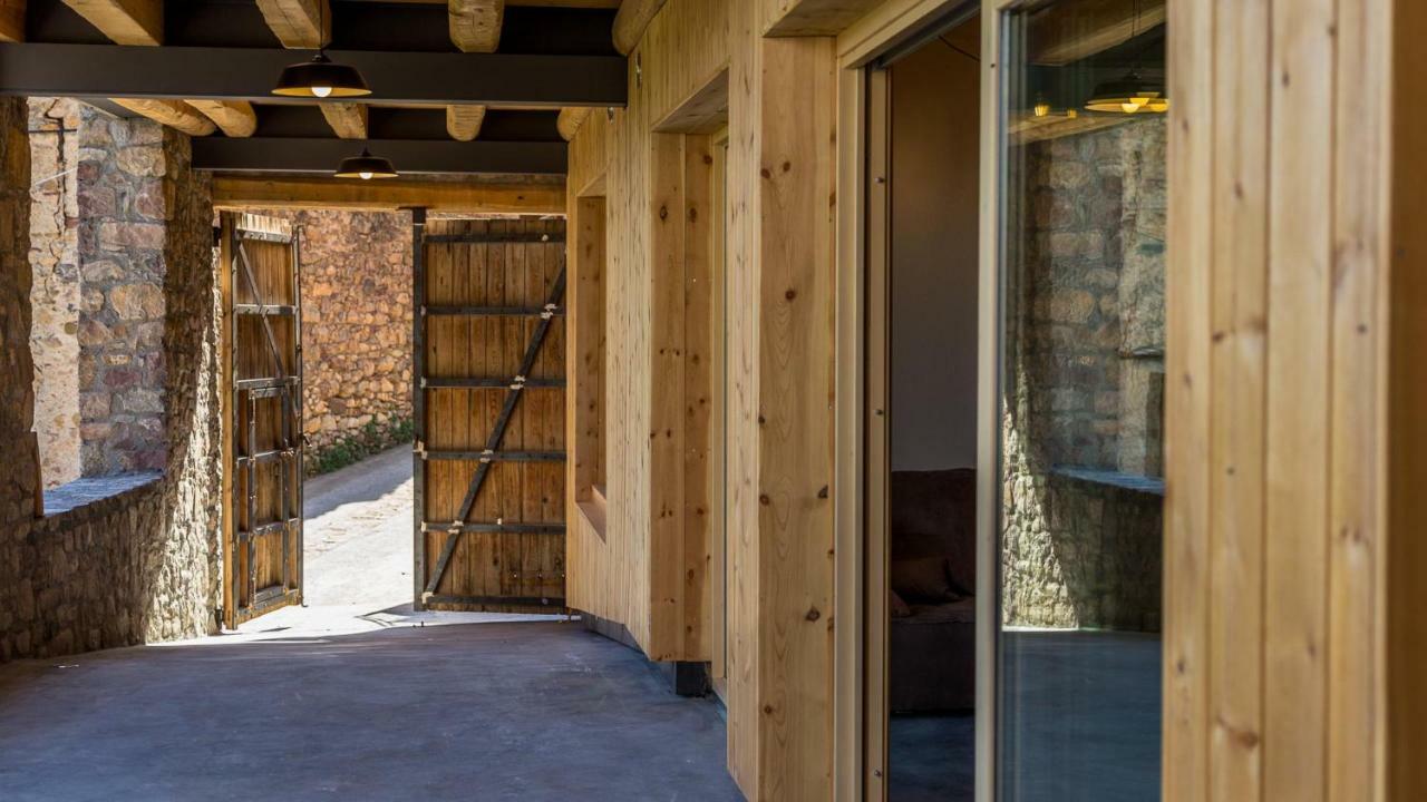 Casa Rural Cal Rossa De Taus Spa Esterno foto