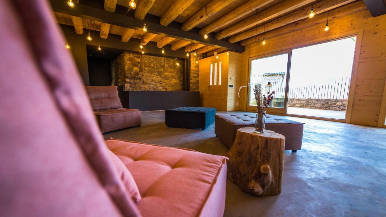 Casa Rural Cal Rossa De Taus Spa Esterno foto